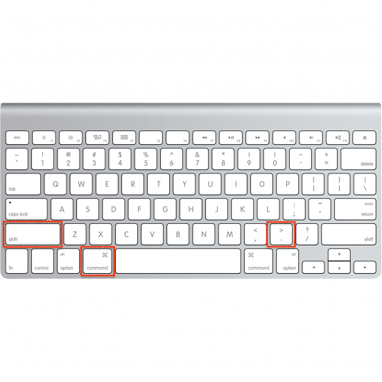 macOS скрытые файлы